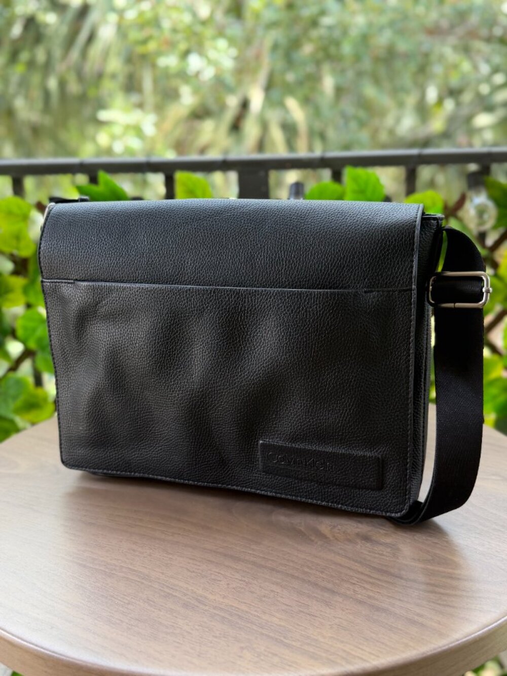 Calvin Klein Black Commuter Bag